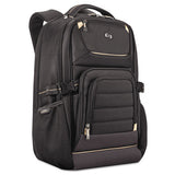 Pro Backpack, 17.3", 12 1-4" X 6 3-4" X 17 1-2", Black