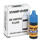 Refill Ink For Clik! And Universal Stamps, 7 Ml-bottle, Blue