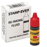 Refill Ink For Clik! And Universal Stamps, 7 Ml-bottle, Red