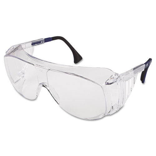 Ultraspec 2001 Otg Safety Eyewear, Clear-black Frame, Clear Lens