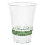 96-series Cold Cup, 16 Oz, Clear/green, 1,000/carton