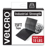 Industrial-strength Heavy-duty Fasteners, 2" X 4", Black, 2-pack
