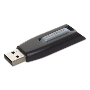 Store 'n' Go V3 Usb 3.0 Drive, 64 Gb, Black-gray