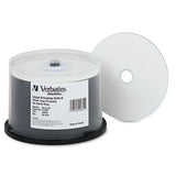 Dvd-r Discs 4.7gb 16x Datalifeplus White Inkjet Printable, 50-pk Spindle