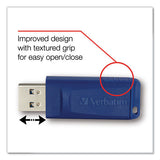 Classic Usb 2.0 Flash Drive, 16 Gb, Blue, 5-pack