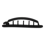 Five Channel Cable Holder, 0.75" X 3.35", Black, 3-pack