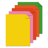 Color Paper -"vintage" Assortment, 24lb, 8.5 X 11, Assorted Vintage Colors, 500-ream