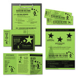 Color Cardstock, 65 Lb, 8.5 X 11, Martian Green, 250-pack