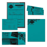Color Paper, 24 Lb, 8.5 X 11, Terrestrial Teal, 500-ream