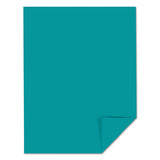 Color Cardstock, 65 Lb, 8.5 X 11, Terrestrial Teal, 250-pack