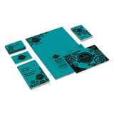 Color Cardstock, 65 Lb, 8.5 X 11, Terrestrial Teal, 250-pack