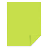 Color Cardstock, 65 Lb, 8.5 X 11, Vulcan Green, 250-pack