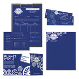 Color Paper, 24 Lb, 8.5 X 11, Blast-off Blue, 500-ream