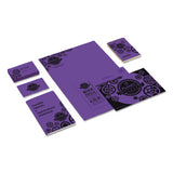 Color Cardstock, 65 Lb, 8.5 X 11, Gravity Grape, 250-pack