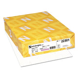 Color Paper, 24 Lb, 8.5 X 11, Stardust White, 500-ream