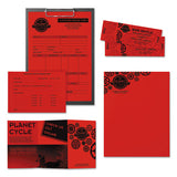 Color Paper, 24 Lb, 11 X 17, Re-entry Red, 500-ream
