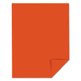 Color Paper, 24 Lb, 8.5 X 11, Orbit Orange, 500-ream