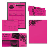 Color Paper, 24 Lb, 8.5 X 11, Fireball Fuchsia, 500-ream
