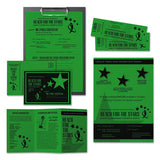 Color Cardstock, 65 Lb, 8.5 X 11, Gamma Green, 250-pack