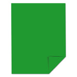 Color Cardstock, 65 Lb, 8.5 X 11, Gamma Green, 250-pack
