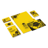 Color Cardstock, 65 Lb, 8.5 X 11, Sunburst Yellow, 250-pack