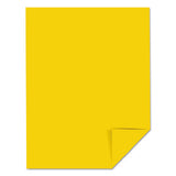 Color Cardstock, 65 Lb, 8.5 X 11, Sunburst Yellow, 250-pack