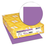 Exact Brights Paper, 20lb, 8.5 X 11, Bright Purple, 500-ream