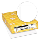 Exact Vellum Bristol Cover Stock, 94 Bright, 67lb, 8.5 X 11, White, 250-pack