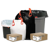 Heavy-duty Trash Bags, 33 Gal, 1.2 Mil, 33.5" X 38", Black, 150-box