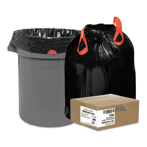 Heavy-duty Trash Bags, 33 Gal, 1.2 Mil, 33.5