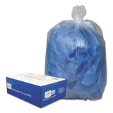 Linear Low-density Can Liners, 60 Gal, 0.9 Mil, 38" X 58", Clear, 100-carton