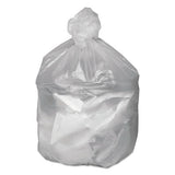 Waste Can Liners, 10 Gal, 6 Microns, 24" X 24", Natural, 1,000-carton