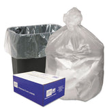 Waste Can Liners, 33 Gal, 9 Microns, 33" X 39", Natural, 500-carton