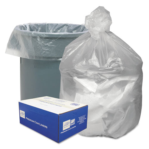 Waste Can Liners, 45 Gal, 10 Microns, 40