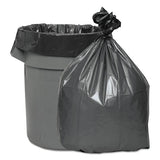 Can Liners, 33 Gal, 1.35 Mil, 33" X 40", Gray, 50-carton