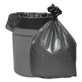 Can Liners, 56 Gal, 1.55 Mil, 43" X 48", Gray, 50-carton