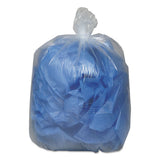 Linear Low Density Clear Recycled Can Liners, 33 Gal, 1.25 Mil, 33" X 39", Clear, 100-carton