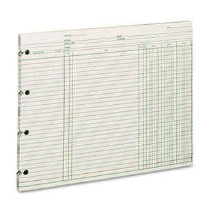 Accounting, 9-1-4 X 11-7-8, 100 Loose Sheets-pack