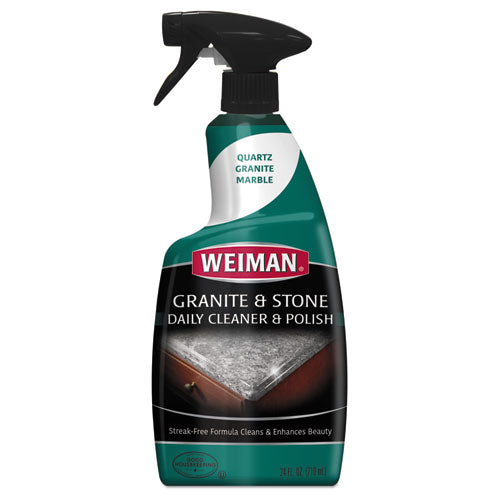 Granite Cleaner And Polish, Citrus Scent, 24 Oz Bottle, 6-carton