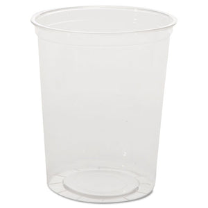 Deli Containers, Clear, 32oz, 25-pack, 20 Packs-carton