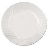 Classicware Plates, Plastic, 9 In, Clear, 18-bag, 10 Bag-carton