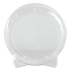 Designerware Plates, Plastic, 6", Clear, 18-pk, 10 Pk-ct