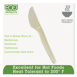 Plant Starch Knife - 7", 50/pack, 20 Pack/carton