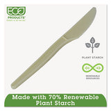 Plant Starch Knife - 7", 50/pack, 20 Pack/carton