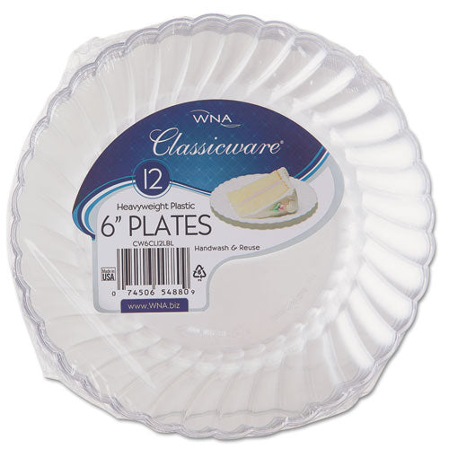 Classicware Plastic Plates, 6