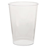 Comet Plastic Tumbler, 7 Oz., Clear, Tall, 25-pack