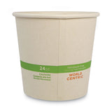 No Tree Paper Bowls, 24 Oz, 4.4" Diameter X 4.5"h, Natural, Sugarcane, 500-carton