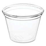 Pla Clear Cold Cups, 1 Oz, Clear, 3,000/carton