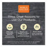 Fiber Lids For Fiber Containers, 8.9 X 6.9 X 0.4, Natural, Paper, 400-carton