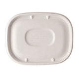 Fiber Lids For Fiber Containers, 8.9 X 6.9 X 0.4, Natural, Paper, 400-carton